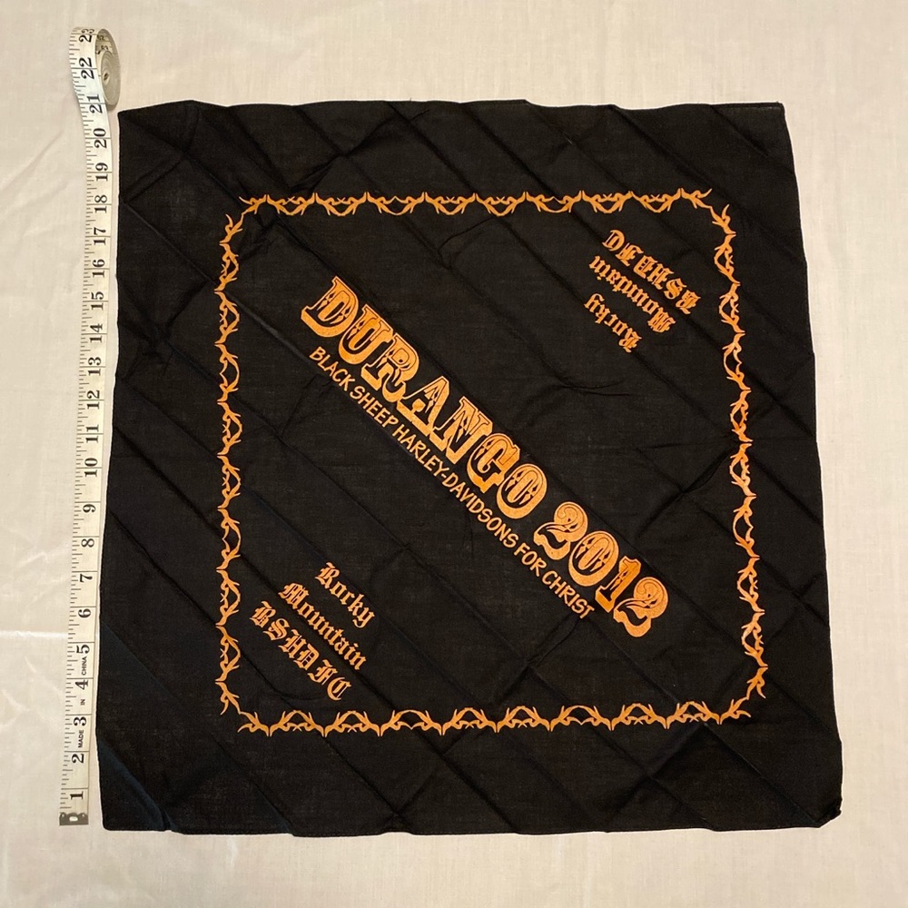 Black sheep Harley-Davidson bandanna